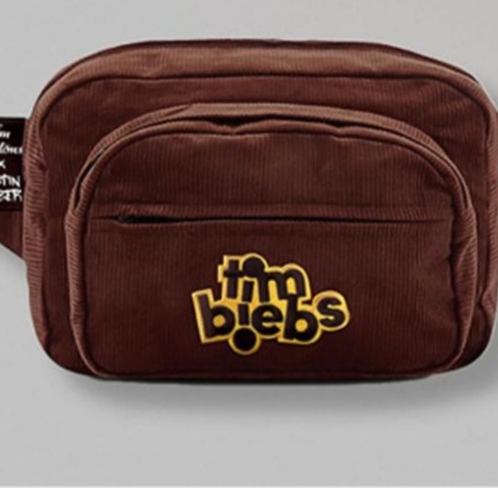 Brand new still sealed tim biebs fanny pack